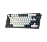 Redragon K673 Clavier Mecanique Tri Mode RVB 24G BT Filaire Rouge | Clavier mecanique tri mode 24G BT filaire RVB interrupteurs rouges couleur blanc et noir disposition US pour jeu et bureau
