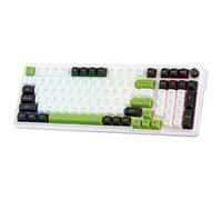 Redragon K686 PRO 98 touches Clavier de jeu RVB sans fil Gasket 3 modes Clavier mécanique avec bouton de commande dédié à échange à chaud et atténuation du bruit à 5 couches, interrupteur linéaire