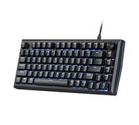 Redragon K687 Clavier de jeu filaire à joint CNC, clavier mécanique 81 touches avec panneau en aluminium CNC de qualité supérieure, bouton de contrôle facile, amortissement du bruit à 5 couches,
