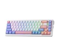 Redragon K709 PRO Clavier de jeu RVB sans fil Gasket 65 % Clavier mécanique échangeable à chaud 68 touches avec socle Free Mod, atténuation du bruit 5 couches et touches PBT rondes, interrupteur