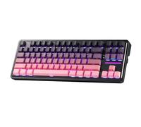 Redragon K728 Pro Clavier de Jeu sans Fil 80%, Clavier mécanique TCL 87 Touches avec LED orientée vers Le sud et Prise échangeable à Chaud, atténuation du Bruit 5 Couches, linéaire, US Layout