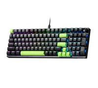 Redragon K740 Clavier de Jeu Filaire RVB 98 Touches, mécanique 95% PBT, Base en Aluminium Massif, Bouton contrôle dédié, Prise remplaçable à Chaud, Interrupteur linéaire, US Layout