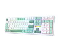 Redragon K745 HE Clavier de jeu à déclenchement rapide, clavier mécanique filaire 8K avec interrupteur magnétique soyeux UltraMag 100 % POM, structure brevetée flottante à double module, amortissement