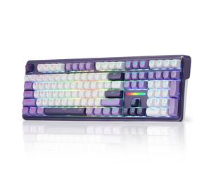 Redragon K745 PRO Wireless Gasket RGB Gaming Keyboard 108 Keys Mechanical Keyboa
