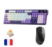 Redragon K762 Pro Clavier Mécanique AZERTY Français & M916 Souris | K762 Pro Clavier Mécanique AZERTY Français & M916 Souris