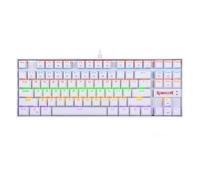 Redragon Kumara Clavier Gaming Mécanique 87 Touches Rétroéclairage RGB Filaire Blanc