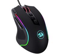 Souris Redragon M612 Predator RGB Souris de jeu, souris gamer optique filaire 8000 DPI 11 boutons programmables & 5 modes rétroéclairés