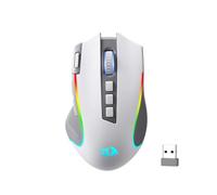 Redragon M612 PRO Souris de jeu RVB 8000 DPI filaire/sans fil 9 boutons programmables 6 modes rétroéclairage BT 2,4 G