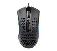Redragon M808 Storm Souris de jeu RVB [85 grammes] | Capteur optique 3327 12 400 DPI | 7 boutons programmables | Coque ultra légère en nid d'abeille