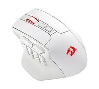 Redragon M811 PRO Souris de jeu MMO sans fil, 15 boutons programmables RVB avec prise en main ergonomique naturelle, 10 touches macro latérales, logiciel prend en charge les claviers DIY et