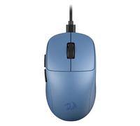Redragon M817 Souris de jeu filaire, 37 G, ultra légère, 24 000 DPI maximum, avec 5 boutons programmables, prise en main ergonomique naturelle, logiciel prend en charge les claviers et DPI, bleu