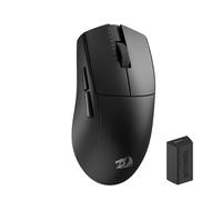 Redragon M916 PRO Souris de jeu sans fil 3 modes, taux de polling 4K hyperrapide, 49 G ultra légère 26 K DPI avec poignée ergonomique naturelle, touches macro redéfinies, prise en charge du logiciel