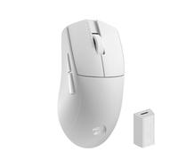 Redragon M916S Souris de jeu 3 modes, 49 Go ultra légère 26 K DPI avec prise en main ergonomique naturelle, boutons programmables complets, logiciel prend en charge les claviers et DPI, blanc