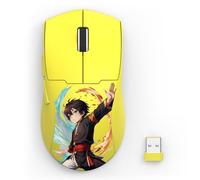 Redragon M918AK Souris de jeu sans fil à 3 modes, souris légère 55 G 26 K DPI avec prise en main ergonomique naturelle, boutons programmables complets, logiciel prend en charge les claviers DIY et DPI