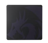Redragon PG1M Tapis de souris en verre, surface de précision ultra lisse avec base antidérapante, facile à nettoyer, tapis de souris rigide, pour jeux vidéo, 30 x 30 x 0,38 cm, noir