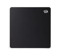 Redragon PG1M Tapis de souris en verre, surface de précision ultra lisse avec base antidérapante, facile à nettoyer, tapis de souris rigide, pour jeux vidéo, 30 x 30 x 0,38 cm, noir