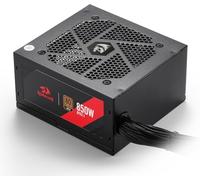 Redragon RGMS-850W PRO 80+ Gold Bloc d'alimentation 850 W avec ATX 3.1 et PCIe 5.1, PFC actif non modulaire, taille compacte de 150 mm, ventilateur à faible bruit de 120 mm, condensateurs 100