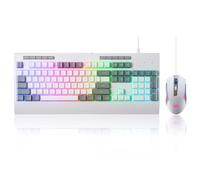 Redragon S151 Ensemble Clavier Souris Gamer Filaire 104 Touches 10000DPI | Ensemble clavier souris gamer filaire clavier K525 RVB 104 touches souris M616 10000DPI disposition US pour PC jeu