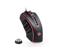 REDRAGON-Souris de jeu M990 MMO, filaire 32000 ug I, haute précision, RVB, avec 23 boutons programmables, Partenaires 16 côtés prédire