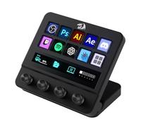 Redragon SS552 Stream Controller ? Pad macro tout-en-un avec bande tactile personnalisée, touches et cadrans LCD, station de diffusion pour créateurs de contenu, streaming, jeux ? Compatible PC et Mac