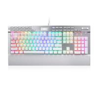 Redragon Yama K550 Clavier RGB Gaming (Blanc), US Layout
