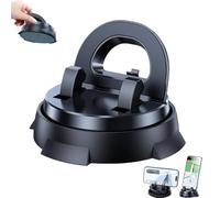 Redreeer Car Phone Holder, 360-Degree Rotatable Mobile Holder with Non-Slip Base, Strong Adsorption Car Holder, Ergonomic 120-Degree Comfortable Viewing Angle, Suitable for All Models (1Pcs)