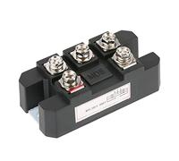 Redresseur AC triphasé Noir MDS100A, Redresseur de Pont à DC, de Pont à Diode 100A Amp Haute Puissance 1600V