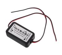Redresseur de Caméra de Recul Filtre Compact Stable, pour Voiture | Plastique et Cuivre, Installation Facile, Alimentation Stable, pour Caméra de Recul et Système de Navigation, Noir