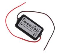 Redresseur de Caméra de Recul Voiture pour Navigation Stable | Protection les Surtensions, Alimentation Stable, Cuivre et Plastique Noir, pour Système Auto