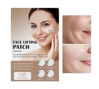 Redresseur de Cou,120 Bandes de Liftant Adhésif pour Soutien Mâchoire Menton Front | Patchs Fermeté Visage pour Salle de Sport Voyage Maison Mâchoire Nuit Jour Menton Front Jour