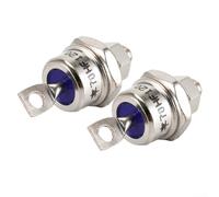 Redresseur de diode à montage sur goujon en métal, anode négative à cathode positive à courant de surtension élevé, pour chargement de batterie, alimentations, contrôle de machine de soudage (50HF120)