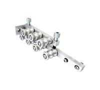 Redresseur de fil manuel Machine à redresser les câbles à 7 roues, outil de redressement de câbles à une ou deux lignes, machine à dénuder les câbles d'ordinateur, rouleau(Double lines)