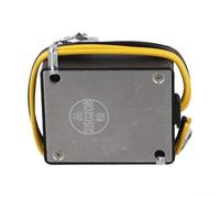 Redresseur de frein électromagnétique pour systèmes de freinage moteur - Type de diode avec entrée AC 220/240 V Sortie DC90-108 V, courant nominal 0,8 A/1,2 A, coque ABS (MH-20TC)