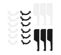 Redresseur de Nez Invisible 18 Pièces en Silicone Pet | Modeleur de Pont Nasal, Facile à Utiliser, Inserts de Beauté Sculptants Rendu Discret