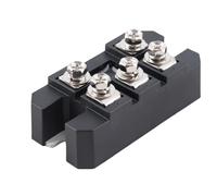 Redresseur de Pont à diode triphasé Noir MDS100A, Module de Pont Haute Puissance, Tension de crête 100 A 1600 V avec Structure Bien soudée, redresseur de Pont Haut de Gamme pour