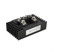 Redresseur de pont à diodes triphasées MDS100A/150A avec dissipateur thermique 1600 V pour blocs d'alimentation CC Onduleur PWM et blocs d'alimentation à commutation Construction robuste (MDS100A)