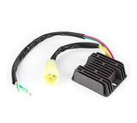 Redresseur de régulateur de moto YHC085 stabilisateur de tension Durable de haute qualité pour ATV TRX300 FOURTRAX 1993 2000 alliage d'aluminium ABS noir 66x76mm