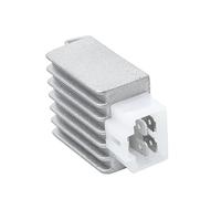 Redresseur de régulateur de Tension d'allumage 12 V Compatible avec Les pièces de Moto Automobile GY6 50 80 125 150 CC Buggie cyclomoteur Scooter ATV Pit Bike(Silver)