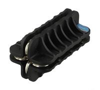 Redresseur de tubes portable 6/10/12 mm pour conduites de frein et de carburant, outil de lissage portable de tube en métal compatible avec acier inoxydable Co (6 mm)