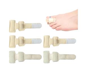 Redresseur d'orteils à 5 branches avec sangle réglable | Correcteur d'orteils en marteau et redresseur d'orteil pour usage quotidien pour les fractures et déformations du petit ortei