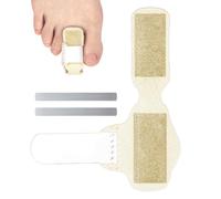 Redresseur d'orteils | Attelle d'orteil respirante pour orteil cassé | Correcteur d'orteils rembourré, redresseur durable pour orteils bouclés, orteils courbés, inconfort des