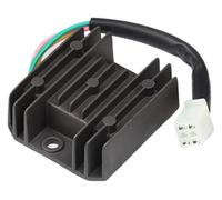 Redresseur Solénoïde Relais Démarreur Quad GY6 Bobine D'allumage Régulateur Tension Redresseur 6 Broches AC CDI Kits D'étincelles pour 50cc 125cc 150cc(4 Wires Rectifier)