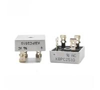 Redresseurs de pont à diodes KBPC2510 KBPC3510 KBPC5010 15A-50A 1000V, composants électroniques, 2/5/10 pièces/lot(2PCS KBPC2510)