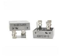Redresseurs de pont à diodes KBPC2510 KBPC3510 KBPC5010 15A-50A 1000V, composants électroniques, 2/5/10 pièces/lot(2PCS KBPC3510)