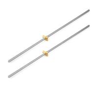 Redrex 365 mm T8 Vis Mère Acier Inoxydable Tige Filetée avec écrou en Laiton Z-axis Upgrade Kit pour Ender 3 V2,Ender 3 V2 Neo, Ender 3 Pro,Ender 3,Ender 3 Neo,Voxelab Imprimante 3D