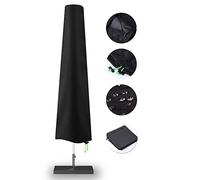 REDRICH Housse de Parasol de terrasse - Housse imperméable avec Fermeture éclair pour parasols d'extérieur de 2,1 à 3,4 m