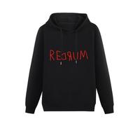 Redrum The Shining Horror Film Stanley Kubrick Jack Nicholson Unisex Hoody with Pocket Black M