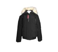 REDSKINS JUNIOR Parka Polaire Manteau Thermique Vêtement Chaud Doudoune Impermeable Veste Enfant Garçon Fille Modèle REF1002NEW Noir Taille 8 Ans