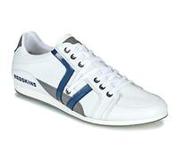 Redskins Warren Baskets Mode Hommes Blanc/Bleu/Gris Baskets Basses Shoes