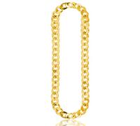 REDSTAR FANCY DRESS Or Gangster Chaîne Racaille Collier Hip Hop Rappeur Proxénète Accessoire Déguisement